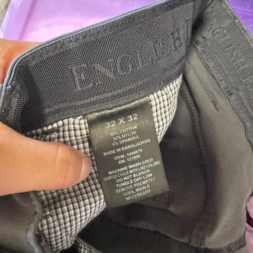 English Laundry men english
